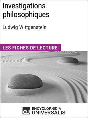 cover image of Investigations philosophiques de Ludwig Wittgenstein